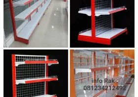 Rak Gondola Premium untuk Grosir dan Ecer 