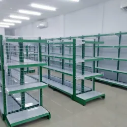Rak Gondola untuk makanan dan Grosir 