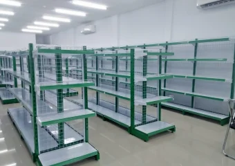Rak Gondola untuk makanan dan Grosir 